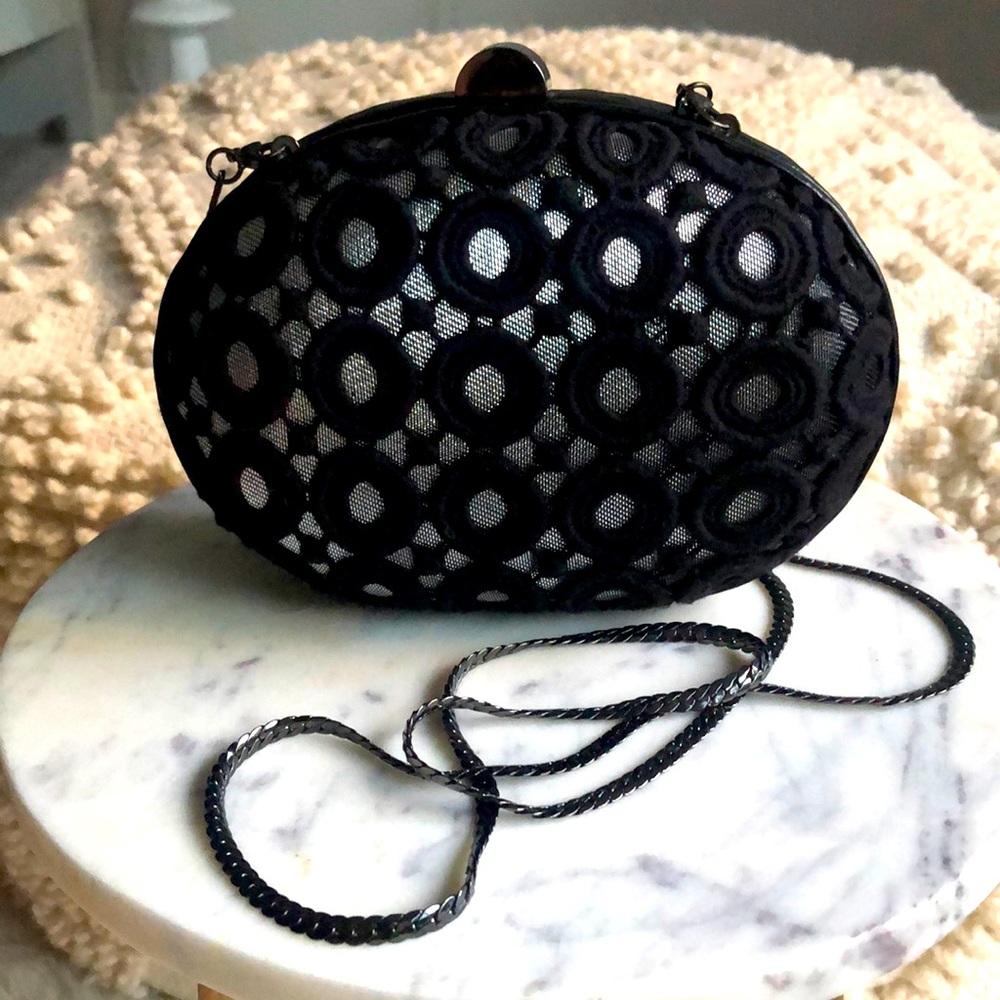 Tracy Reese New York Black Evening Bag